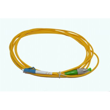 FTTH Fiber Optic Patch Cord Simplex Single Mode PVC / LSZH Material