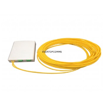 SC/APC 50M with 2 Ports terminal box fiber optic patch cord with SC/APC adapters