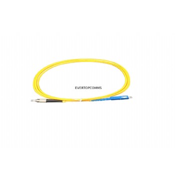 SC-FC UPC singlemode simplex optical fiber patch cord