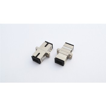 Sc Optical Cord Adapter Metal Material Single Mode