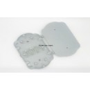 12 core plastic standard fiber optic splice tray