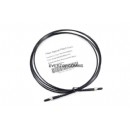 Pvc Material Optical Fiber Patch Cord Black Sma905 To Sma905 For Local Area Network